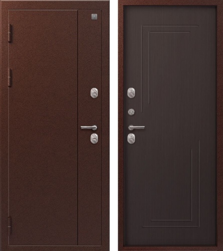 Центурион Т-100-2025 (1900мм) Антик медь - Темная лиственница (терморазрыв)